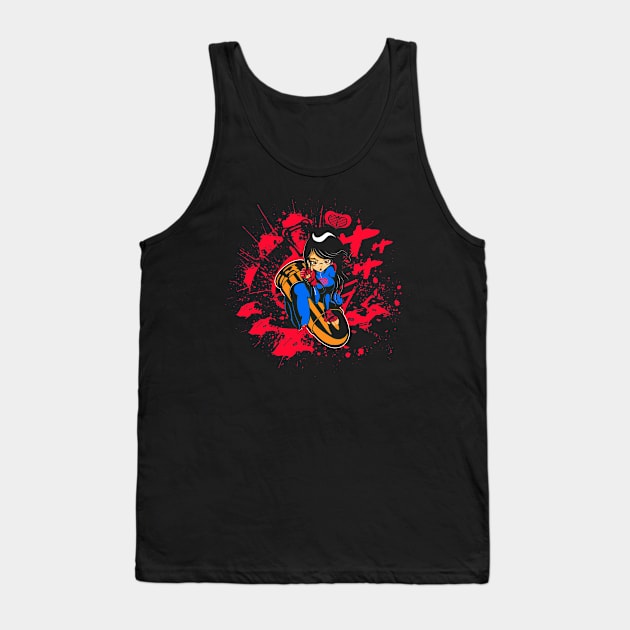 Help Fight Heroism Tank Top by Pinteezy